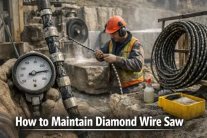 How to Maintain Diamond Wire Saw Properly (Step-by-Step Guide)