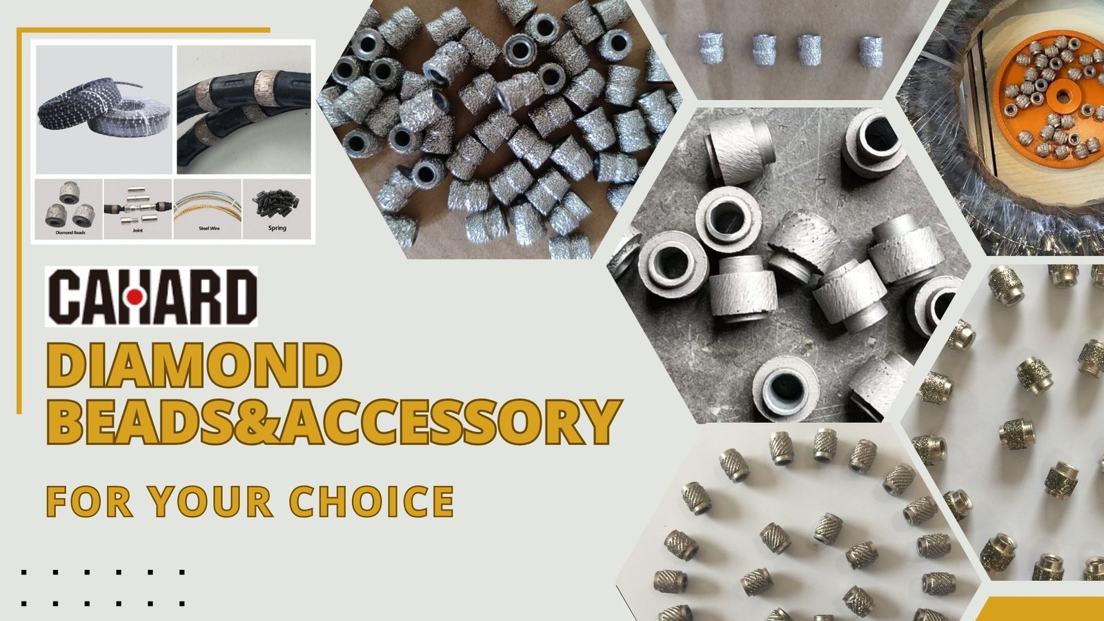 Sintered Diamond Beads for Wire Saw & Quarrying