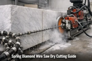 Spring Diamond Wire Saw Dry Cutting Guide for Marble Best Options